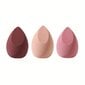 '3 tk Meigikäsna komplekt Professional Beauty Sponge Blender Makeup Foundation Blending Cosmetic Makeup Pahvipuuder kreemile' цена и информация | Vannitoa sisustuselemendid ja aksessuaarid | kaup24.ee