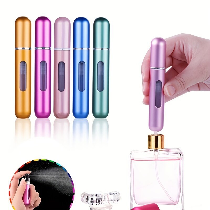 '1pc 5ml tsɔtsɔ mini refillable ami ʋeʋĩ atomizer aŋetu na makeup kpɔɖeŋu nudzraɖoƒe ƒuƒlu reusable ami ʋeʋĩ spray aŋetu ʋeʋẽ lilili pɔmpi nya mɔzɔzɔ veviwo' цена и информация | Vannitoa sisustuselemendid ja aksessuaarid | kaup24.ee