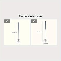 '1 tk. 10-tolline/12-tolline/14-tolline kvaliteetne munavahustaja, Creativity roostevabast terasest käsitsi survega pöörlev poolautomaatne mikser, kohvipiima segamine munavahustaja käsitsi koduköök, küpsetamine, toiduvalmistamise tööriistad' hind ja info | Vannitoa sisustuselemendid ja aksessuaarid | kaup24.ee