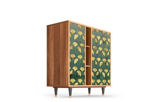 Комод с 3 дверцами L 94 см, Gingko Leaves Walnut цена и информация | Комоды | kaup24.ee