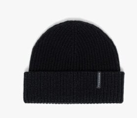 Шапка Herschel Watch Cap Vertical ID Beanie Black цена и информация | Мужские шарфы, шапки, перчатки | kaup24.ee