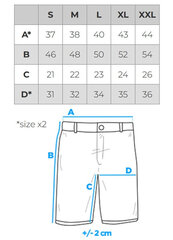 Мужские джинсовые шорты Ombre OM-SRDS-0146 цена и информация | Мужские шорты | kaup24.ee