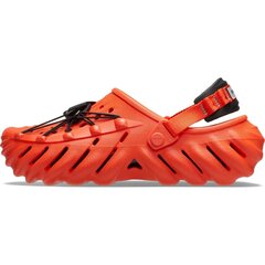 Crocs™ шлепанцы женские Echo Reflective Laces Clog 309276, красные цена и информация | Шлепанцы, тапочки для женщин | kaup24.ee