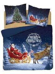 Jõuluvoodipesu 220X200 Holland Santa Claus Sanie 4267A hind ja info | Voodipesu | kaup24.ee