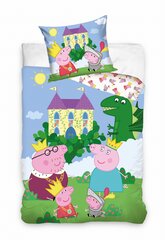 Voodipesukomplekt Peppa Pig 140x200, 2-osaline hind ja info | Beebide ja laste voodipesu | kaup24.ee