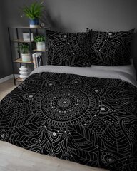 Hollandi voodipesu 160x200 Mandala mosaiik hõbedale grafiidil Holland hind ja info | Voodipesu | kaup24.ee