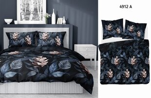 Voodipesu Satin 220x200 Lilled Granaatõuna hind ja info | Voodipesu | kaup24.ee