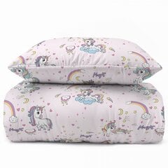 Laste voodipesu 140x200 Unicorn XOXO Dreams hind ja info | Voodipesu | kaup24.ee