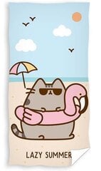 Vannirätik 70X140 PUSHEEN Holiday Beach Cat hind ja info | Voodipesu | kaup24.ee