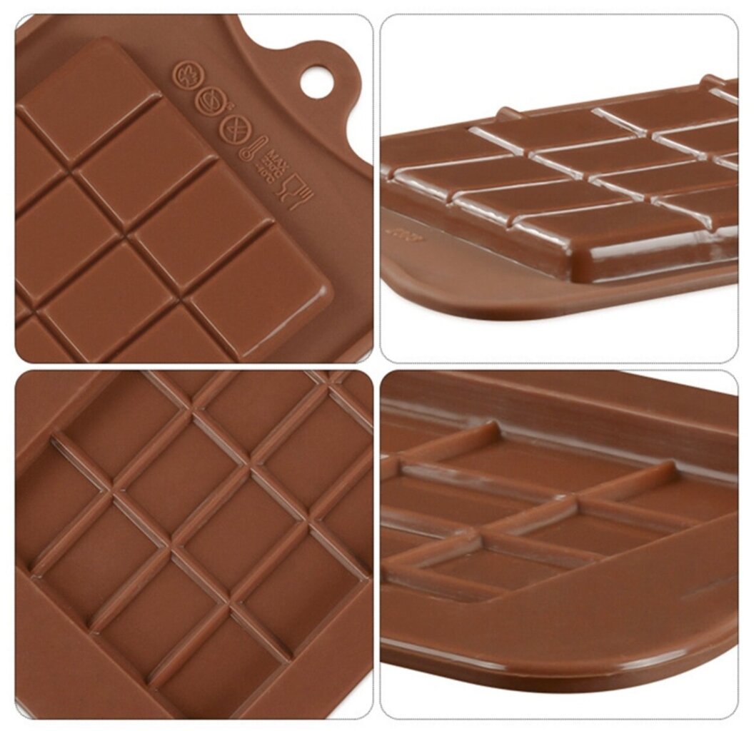 Silikoonist šokolaadivorm GourmetChoco Mold, 22 x 10,6 cm цена и информация | Köögitarbed | kaup24.ee