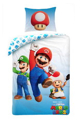 Noorte voodipesu 140X200 Super Mario Microfiber hind ja info | Beebide ja laste voodipesu | kaup24.ee