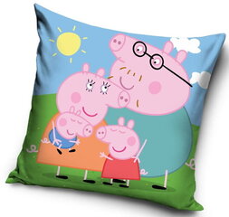 Laste padi 40x40 Peppa Pig Velvet hind ja info | Padjad | kaup24.ee