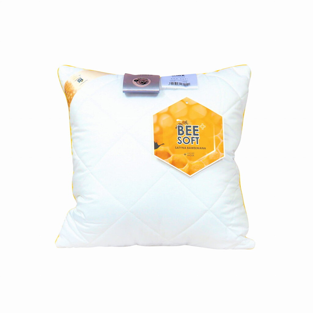 SATIN 40x40 Tepitud padi 250g Bee Soft Premium hind ja info | Padjad | kaup24.ee