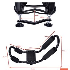 Costway 4 универсальных крепления для каяков цена и информация | Поперечины для багажника | kaup24.ee