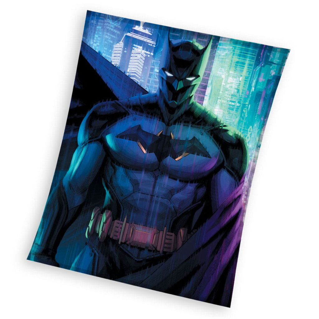 Laste fliisist tekk 150X220 Batman hind ja info | Beebide ja laste voodipesu | kaup24.ee