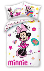 Puuvillane voodipesu 140x200 Minnie Mouse hind ja info | Beebide ja laste voodipesu | kaup24.ee