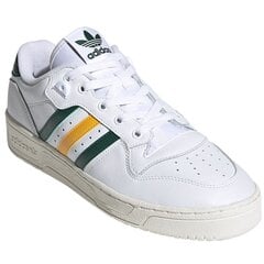 Adidas Rivalry Low Shoes White Leather 41 1/3 цена и информация | Спортивная обувь, кроссовки для женщин | kaup24.ee