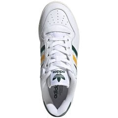 Adidas Rivalry Low Shoes White Leather 41 1/3 цена и информация | Спортивная обувь, кроссовки для женщин | kaup24.ee