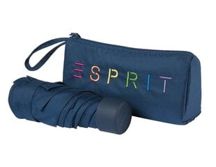 Esprit Gift Vihmavarju Pocket Ultra Mini Pouch värviline logo meremees sinine 58666 hind ja info | Naiste vihmavarjud | kaup24.ee