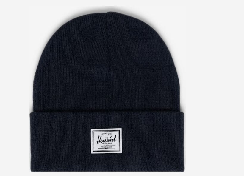 Talvemüts unisex Herschel Elmer Beanie, must цена и информация | Meeste sallid, mütsid ja kindad | kaup24.ee