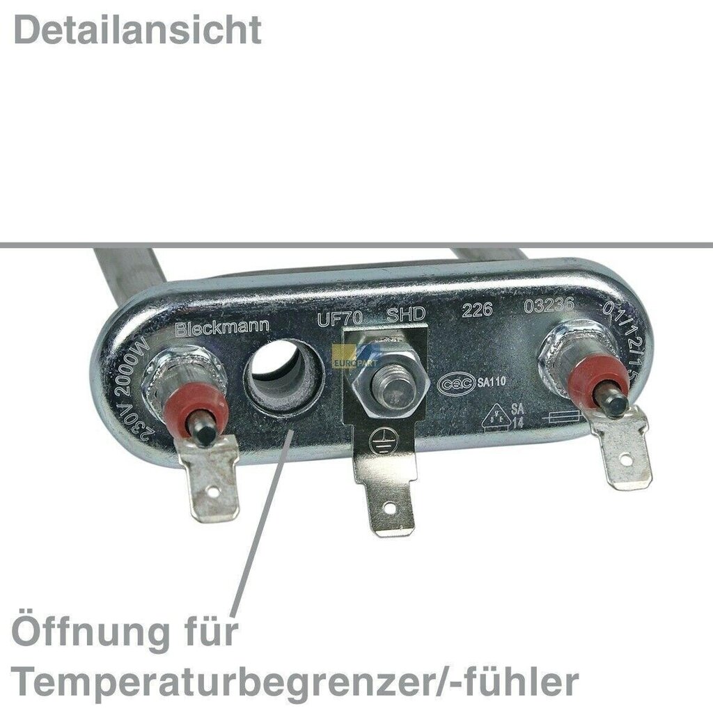 BOSCH/SIEMENS küttekeha 12004179 цена и информация | Kodumasinate lisatarvikud | kaup24.ee