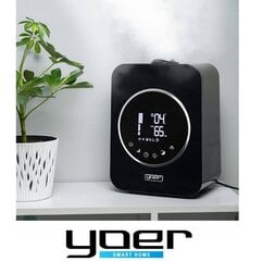 Ультразвуковой увлажнитель воздуха Yoer Aqualio 40 W 4,5 л черный цена и информация | Увлажнители воздуха | kaup24.ee