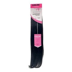 Мел для прядей Extensions European Weave Diamond Girl 20" Nº 1b цена и информация | Аксессуары для волос | kaup24.ee