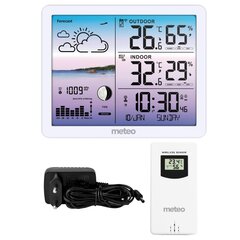 Погодная станция, Meteo SP1071, белый цена и информация | Метеорологические станции, термометры | kaup24.ee