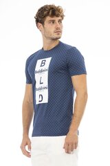 Baldinini Trend - TSU538_COMO - Sinine TSU538_COMO_PuntiNavy19-XXL цена и информация | Мужские футболки | kaup24.ee