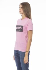 Baldinini Trend - TSD07_MANTOVA - Roosa TSD07_MANTOVA_Rosa1-XL цена и информация | Женские футболки | kaup24.ee