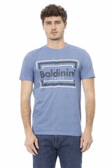 Baldinini Trend - TSU543_COMO - Sinine TSU543_COMO_1-XXL цена и информация | Мужские футболки | kaup24.ee