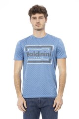 Baldinini Trend - TSU543_COMO - Sinine TSU543_COMO_Azzurro26-XXL цена и информация | Мужские футболки | kaup24.ee