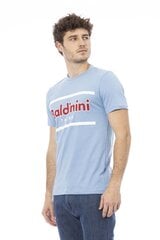 Baldinini Trend - TSU540_COMO - Sinine TSU540_COMO_Oceano3-XXL hind ja info | Meeste T-särgid | kaup24.ee