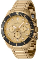 Invicta - 4604 - Kollane 46045 hind ja info | Meeste käekellad | kaup24.ee