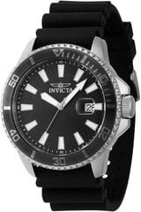 Invicta - 4609 - Must 46095 цена и информация | Мужские часы | kaup24.ee