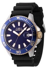 Invicta - 4609 - Must 46092 цена и информация | Мужские часы | kaup24.ee