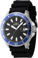 Invicta - 4613 - Must 46130 цена и информация | Мужские часы | kaup24.ee