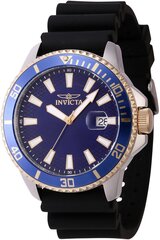 Invicta - 4613 - Must 46133 цена и информация | Мужские часы | kaup24.ee