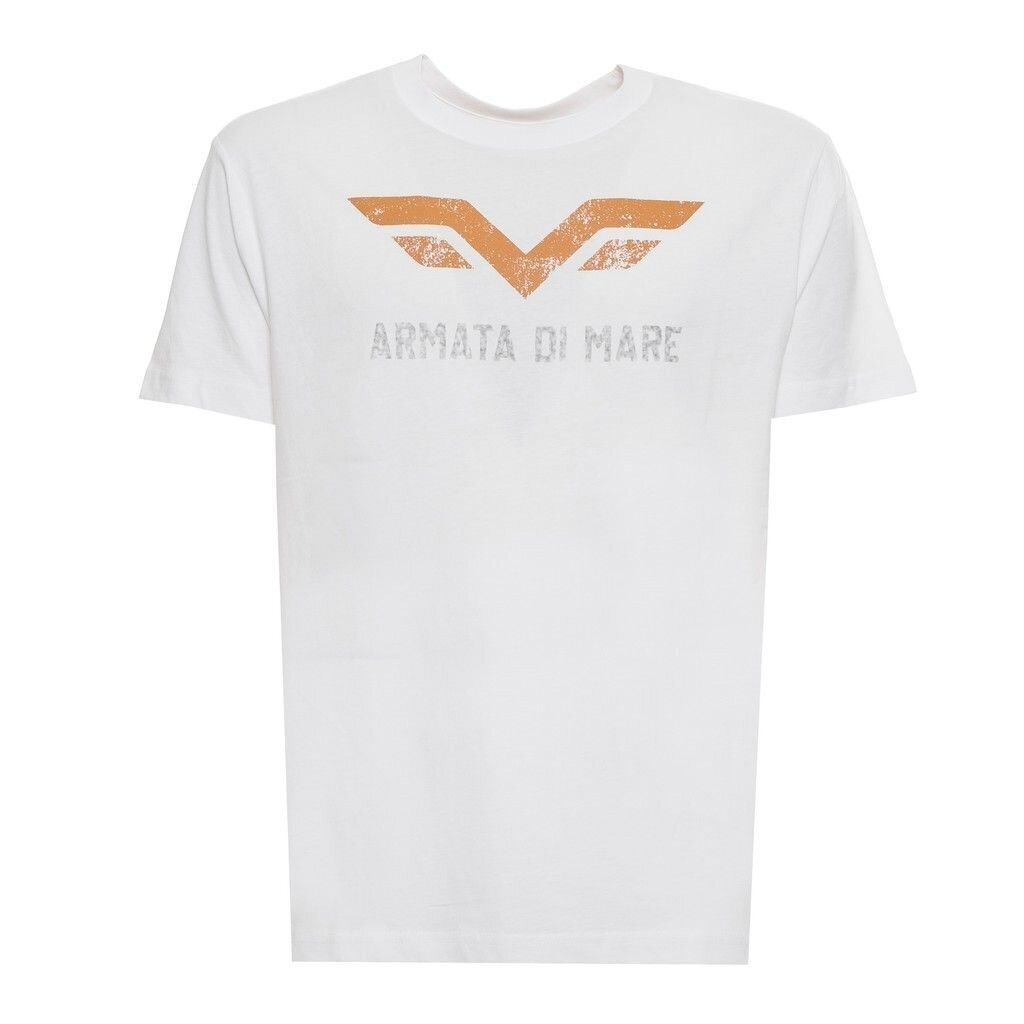 Armata Di Mare - 5351085- - Valge 5351085--376-G3XL-3XL цена и информация | Meeste T-särgid | kaup24.ee