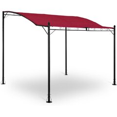 Садовый навес Uniprodo Uni_Gazebo_ 3X2.5G1, 2,6 х 3 х 2,5 м., красный цена и информация | Беседки, навесы, тенты | kaup24.ee