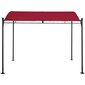 Aia varjualune vabalt seisev pergola, Uniprodo UNI_GAZEBO_ 3X2.5G1, 2,6 m. x 3 m. x 2,5 m., punane hind ja info | Varikatused ja aiapaviljonid | kaup24.ee