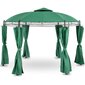 Kokkupandav pergola telk koos seintega, Uniprodo UNI_PERGOLA_3.5GR1, 3,5 m läbimõõt, roheline hind ja info | Varikatused ja aiapaviljonid | kaup24.ee