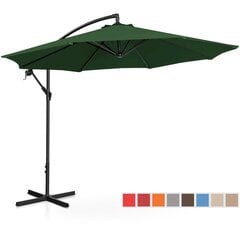 Aiavarju, ümmargune, UNI_UMBRELLA_2R300BL_N1, 300 cm. läbimõõduga, roheline hind ja info | Varikatused ja aiapaviljonid | kaup24.ee