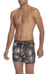 Iceberg Beachwear - ICE3MBS01 - Must ICE3MBS01_BLACK-M hind ja info | Ujumispüksid, shortsid | kaup24.ee