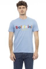 Baldinini Trend - TRU542_COMO - Sinine TRU542_COMO_Oceano3-XS цена и информация | Мужские футболки | kaup24.ee