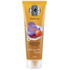 Аюрведический скраб для тела Perfecta Planet Essence Ashwagandha & Saffron, 250 мл цена и информация | Скрабы для тела | kaup24.ee