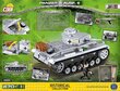 Kokkupandav mudel Väike armee Panzer III Ausf.E Cobi, 2523, 470 tk hind ja info | Klotsid ja konstruktorid | kaup24.ee