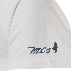 MCS - 10BTS003-L2301 - Valge 10BTS003-L2301-WHITE-GM-M цена и информация | Мужские футболки | kaup24.ee