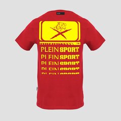 Plein Sport - TIPS1105 - Punane TIPS1105_52-XXL hind ja info | Meeste T-särgid | kaup24.ee