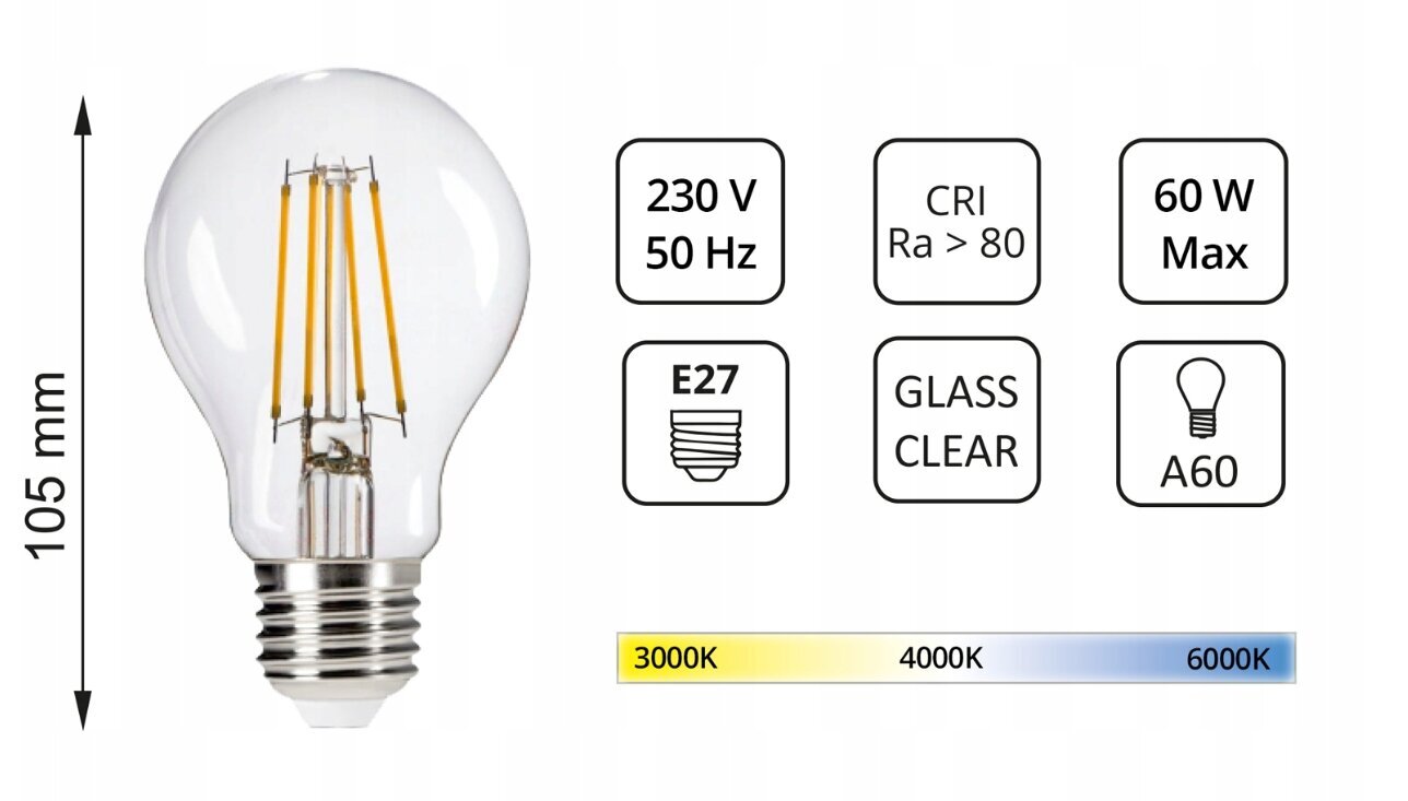 Valge klaasist kuulist seinavalgusti - K1 LED E27 цена и информация | Seinavalgustid | kaup24.ee